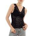 thumbnail image 1 of Basic Tank Tops for Women Ribbed Lightweight Solid Color Womens Summer Tank Tops Spaghetti Strap Slim Fitted Crew Neck Sleeveless Shirts Camisole Button Casual Henley Tops Shirts, 1 of 6
