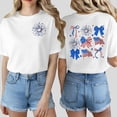 thumbnail image 1 of Basic Tees for Women Short Sleeve Crew Neck Graphic Printed T Shirts 2026 Spring Fashion Casual Tops, 1 of 5