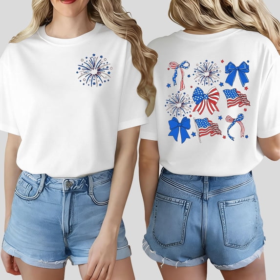 Basic Tees for Women Short Sleeve Crew Neck Graphic Printed T Shirts 2026 Spring Fashion Casual Tops