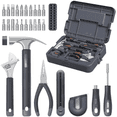 thumbnail image 1 of Basic Tool Kit for Home & Apartment, Compact Lightweight Tool Set for Beginners & Renters, Essential Tools for Quick Repairs with Screwdriver, Wrench & Hammer$$Tools & Hardware Other, 1 of 12