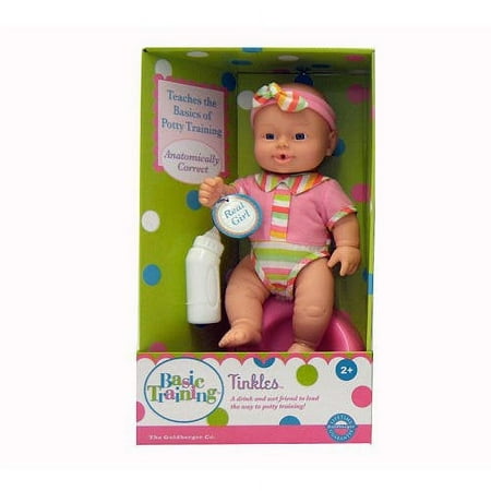 Basic Training Doll - Tinkles - Anatomically Correct Baby Girl Doll
