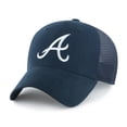 thumbnail image 1 of MLB Atlanta Braves Men's Snapback Trucker Hat, 1 of 3