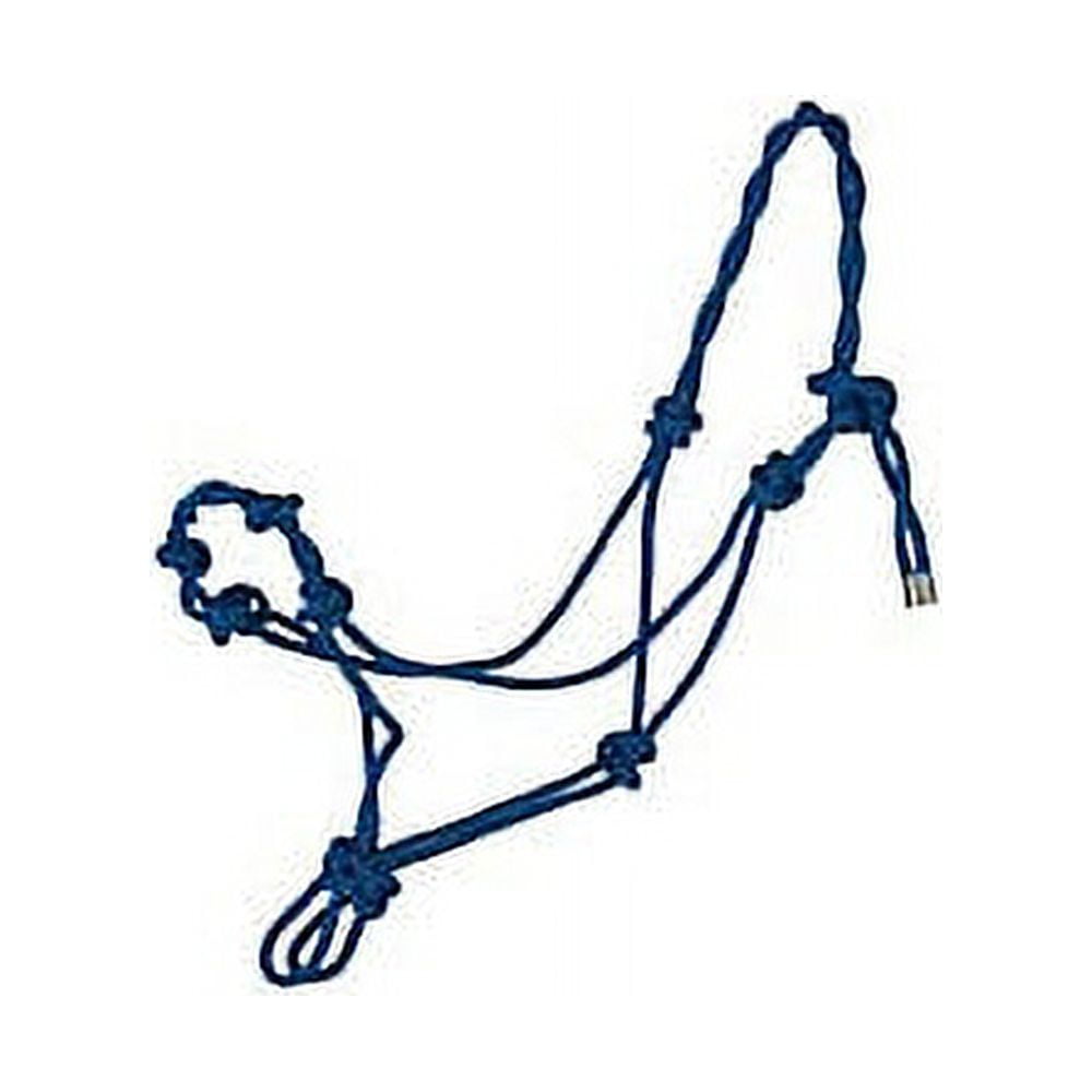 Basic Twisted Rope Halter Blue