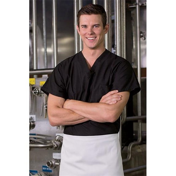 Basic V-Neck Shirt - Black - 6Extra Large