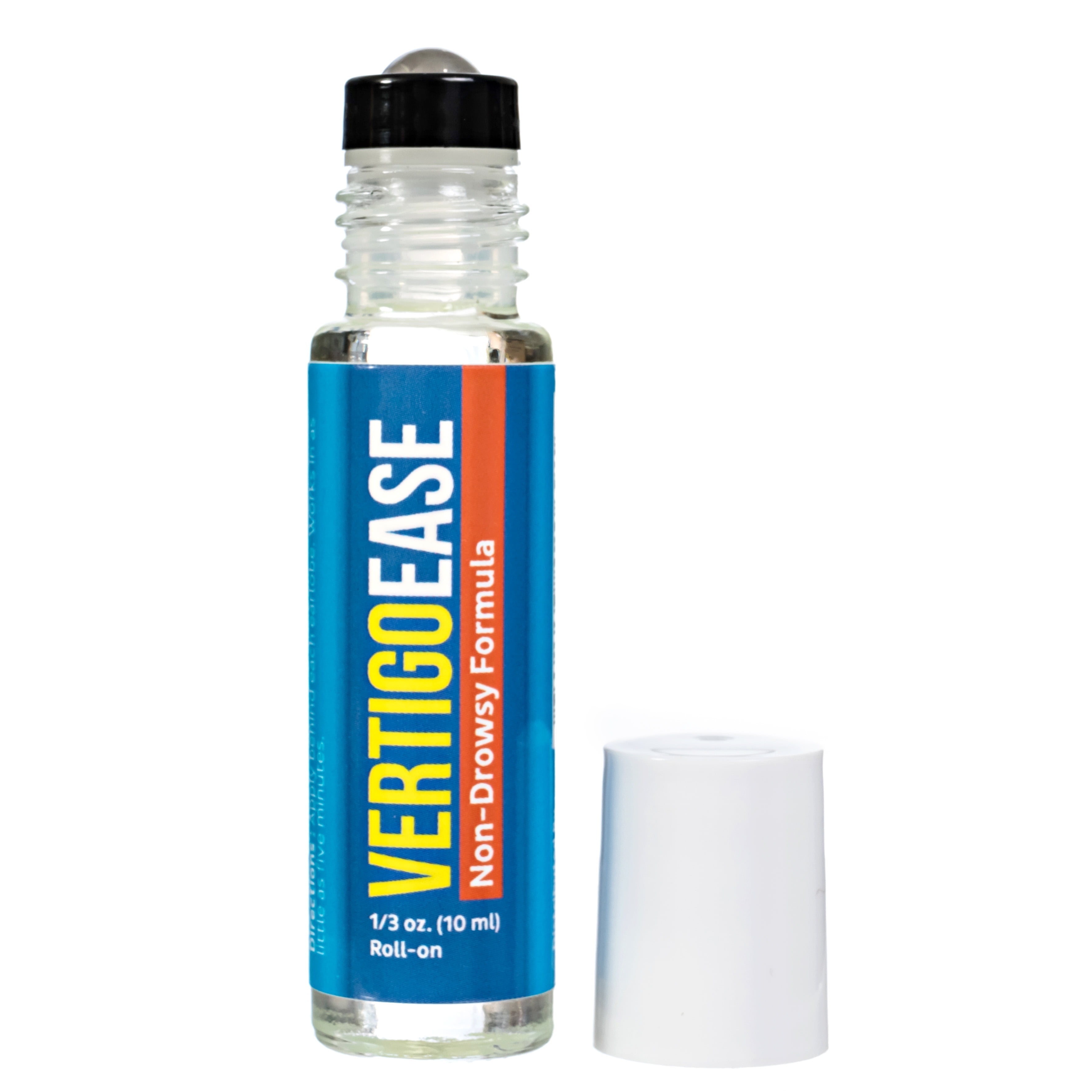 Basic Vigor Vertigo Ease Roll-On, Essential Oil Blend for Vertigo Relief, Dizziness, Tinnitus. (0.33 oz. / 10 ml)