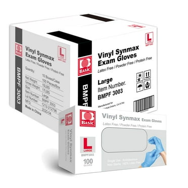 SAS Safety 66519 Raven Powder-free 6 Mil Disposable Nitrile Gloves, Extra Large, 100 Per Box