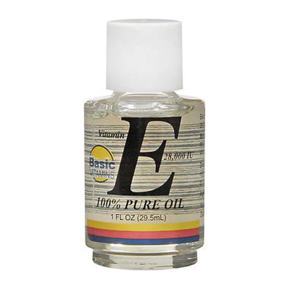 Basic Vitamins 100% Vitamin E Oil, 28,000 IU, 1 Fl. Guadeloupe