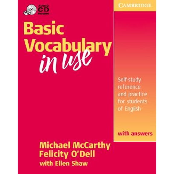 Pre-Owned Basic Vocabulary in Use with Answers Student's Book with ANS W/ Audio CD [With CD] (Paperback) 052178865X 9780521788656