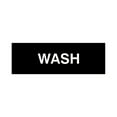 thumbnail image 1 of Basic Wash Sign (Black) - Small, 1 of 5