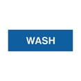 thumbnail image 1 of Basic Wash Sign (Blue) - Large, 1 of 5