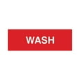 thumbnail image 1 of Basic Wash Sign (Red) - Large, 1 of 5