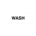 thumbnail image 1 of Basic Wash Sign (White) - Large, 1 of 5