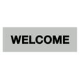 thumbnail image 1 of Basic Welcome Sign (Lt Gray) - Medium, 1 of 5