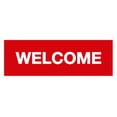 thumbnail image 1 of Basic Welcome Sign (Red) - Small, 1 of 5