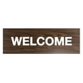 thumbnail image 1 of Basic Welcome Sign (Walnut) - Large, 1 of 5