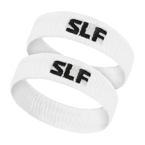 Basic White Drip Bicep Bands