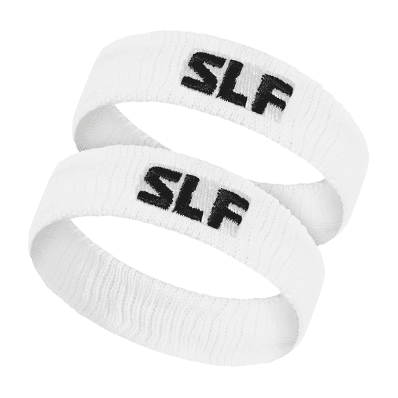 Basic White Drip Bicep Bands