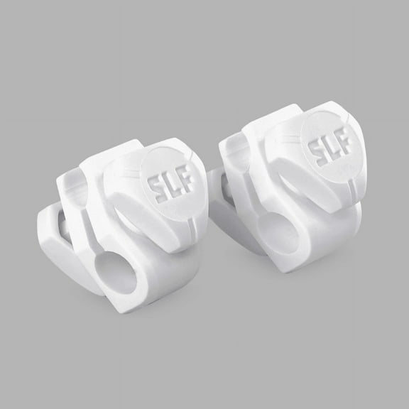 Basic White Football Helmet Visor Quick Clips