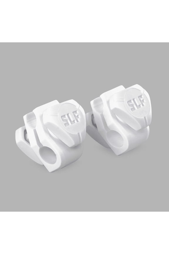 White Football Helmet Visor Quick Clips