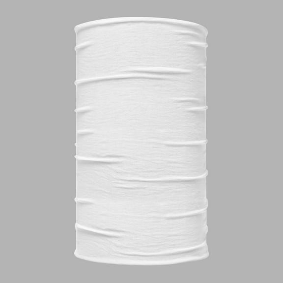 Basic White Neck Gaiter