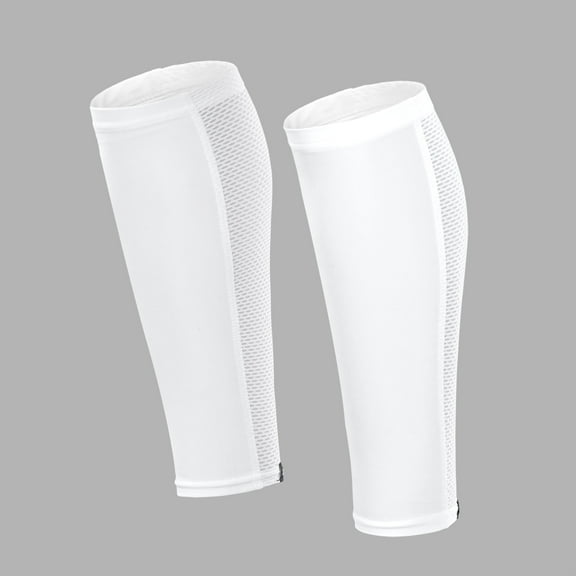 White Pro Calf Sleeves