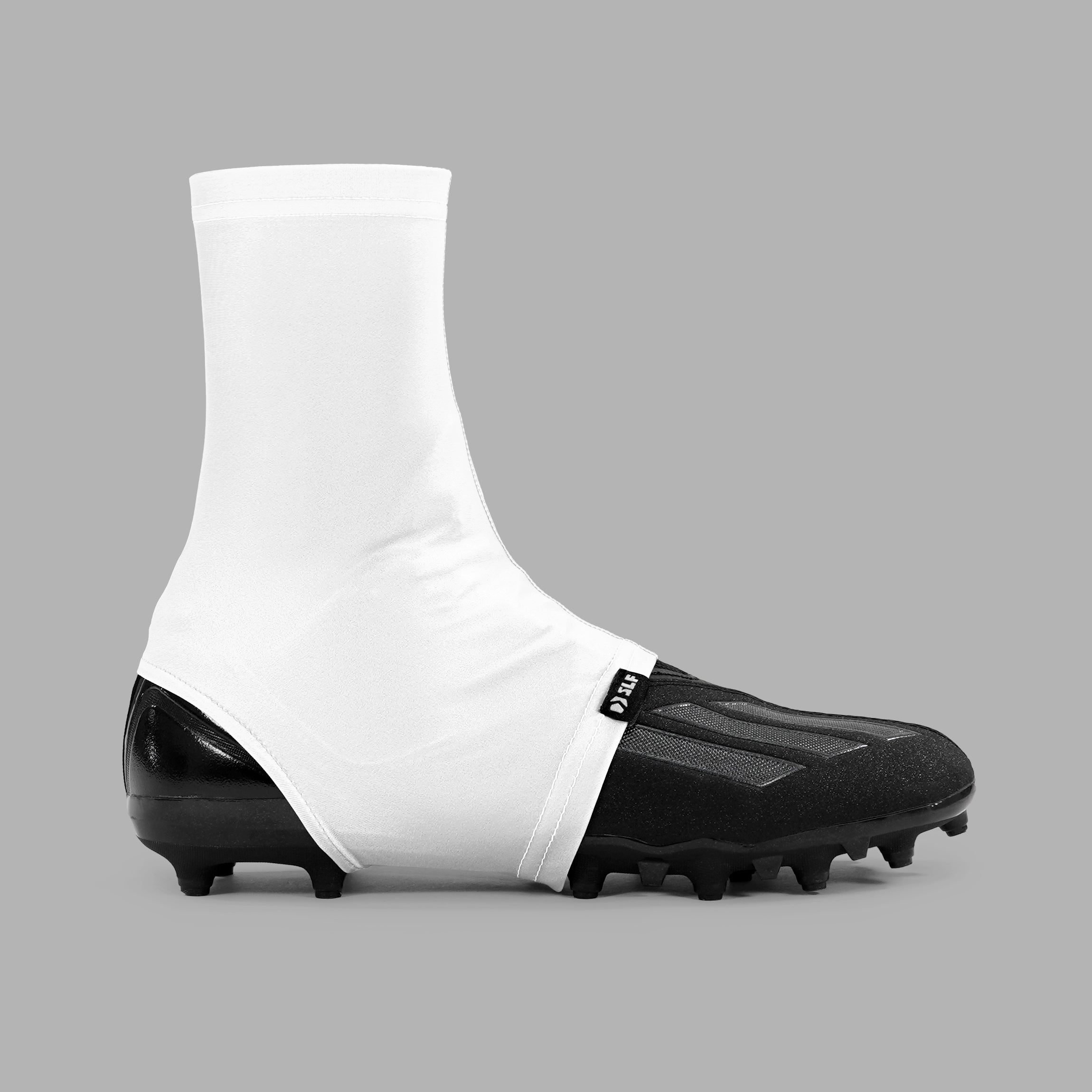 Basic White Spats Cleat Covers