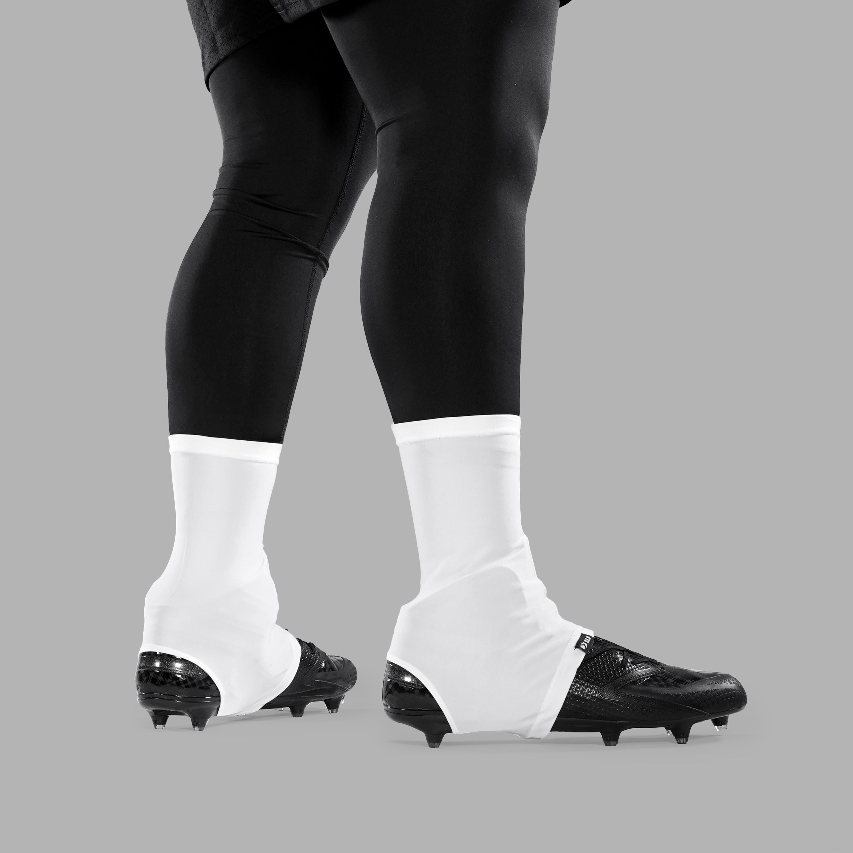 Basic White Spats / Cleat Covers Big