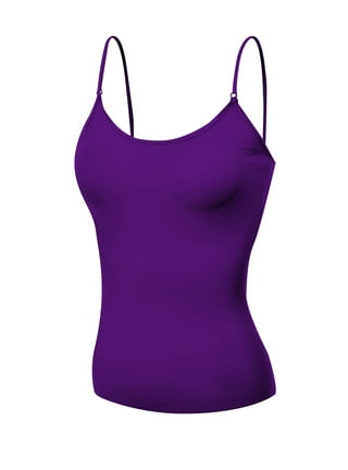 SPANX Purple Hide & Sleek Women's Lace Shaping Tank Cami