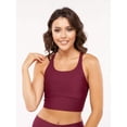 thumbnail image 1 of Women’s Moisture-Wicking Workout Sports Bra, Medium Support Activewear, 1 of 11