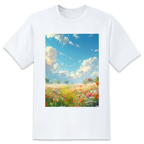 Basic top Tees For Women Loose Boyfriend ShirtsCaiyun Casual Blouse round neck