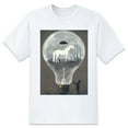 thumbnail image 1 of Basic top Tees For Women Loose Boyfriend ShirtsHorse Casual Blouse round neck, 1 of 5