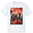 thumbnail image 1 of Basic top Tees For Women Loose Boyfriend ShirtsLove Casual Blouse round neck, 1 of 5