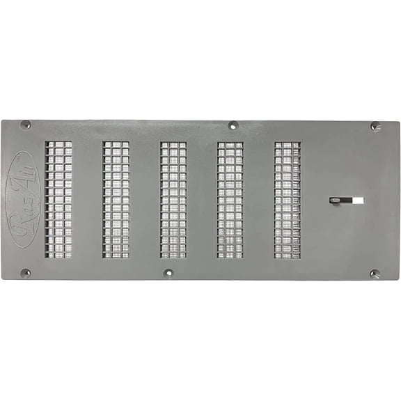 Basic vent with damper and screen - 16