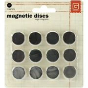BasicGrey Magnetic Discs MET522 12 Pack