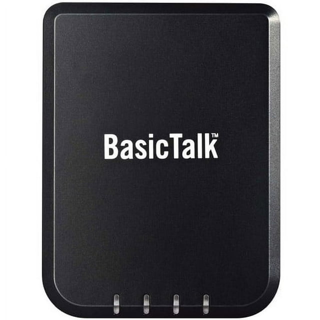 BasicTalk Home Phone Device, Black