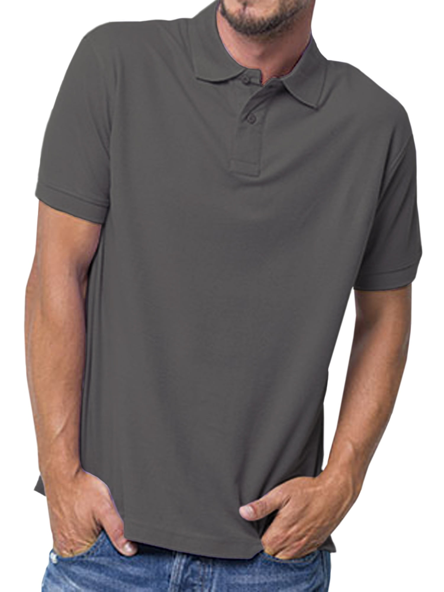 Grey polo 2025 shirts for juniors