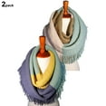 thumbnail image 1 of Basico Infinity Scarf with Tassels 2pk Set (G70), 1 of 3