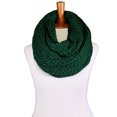 thumbnail image 1 of Basico Unisex Adult Junior Winter Knitted Infinity Circle Loop Scarf Chunky Cable Waffle, 1 of 7