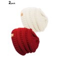 thumbnail image 1 of Basico Unisex Adult Warm Chunky Soft Stretch Cable Knit Beanie Cap Hat, 1 of 3