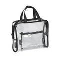 thumbnail image 1 of Basics 2- Piece Clear PVC Weekender Set, 1 of 3