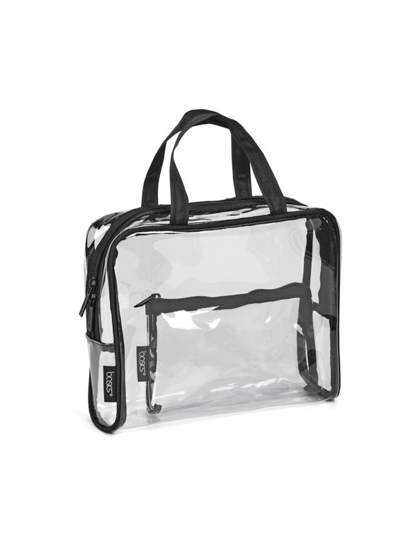 2- Piece Clear PVC Weekender Set