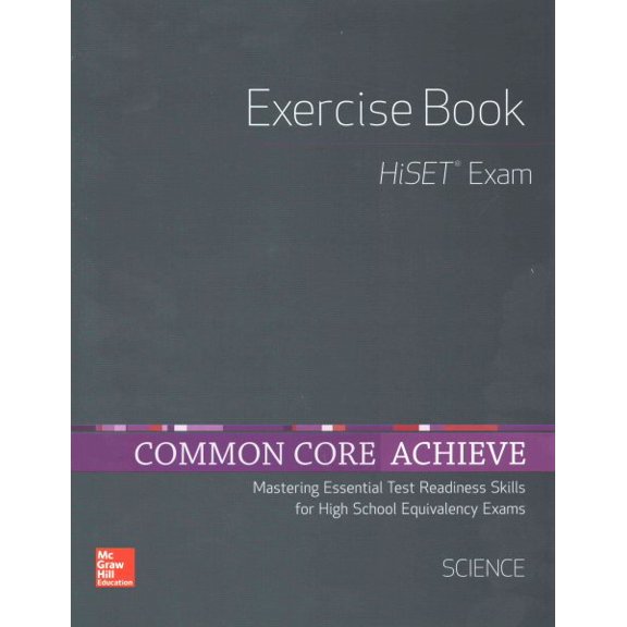 Pre-Owned Basics & Achieve: Common Core Achieve, Hiset Exercise Book Science (Paperback)