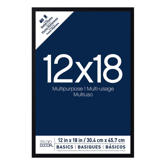 Studio Décor® Basics Black Multipurpose Frame for Photos, Artwork ...