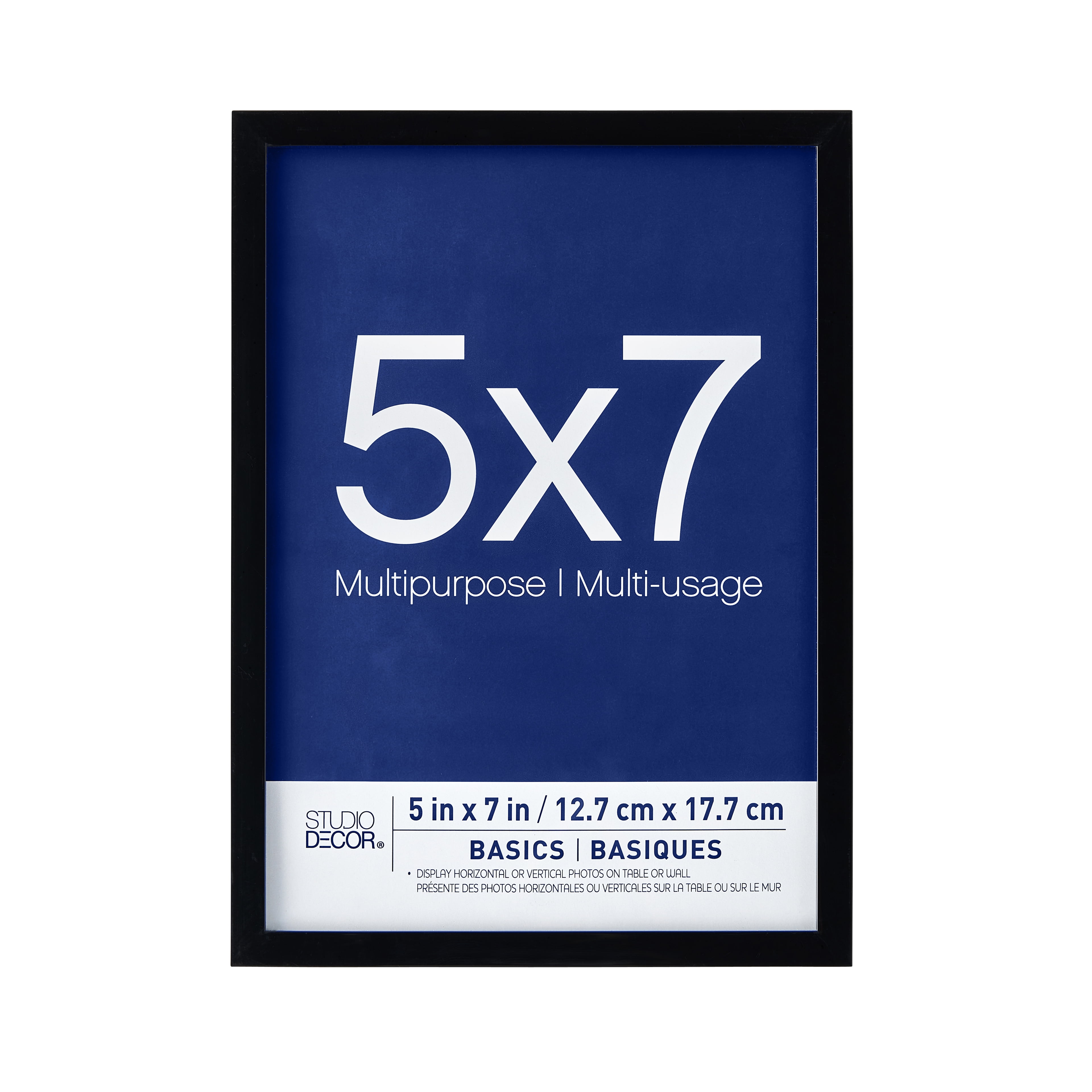Studio Décor® Basics Black Frame for Picture/Photo Display with