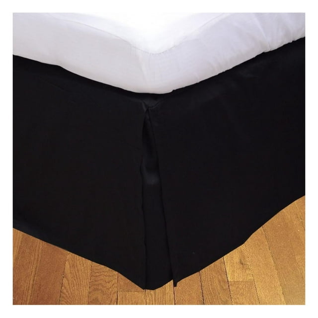 Basics/Box Pleated 1pc Bed Skirt 24 Inch Drop Easy Fit,Queen (60 X 80