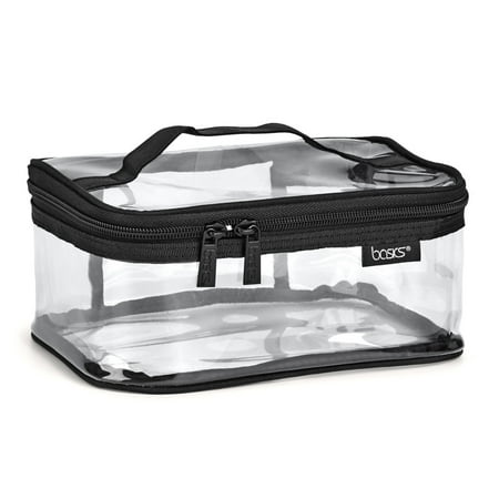 Basics Clear PVC Train Case