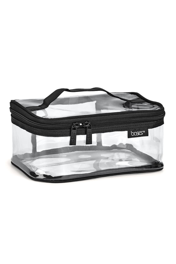 Clear PVC Train Case