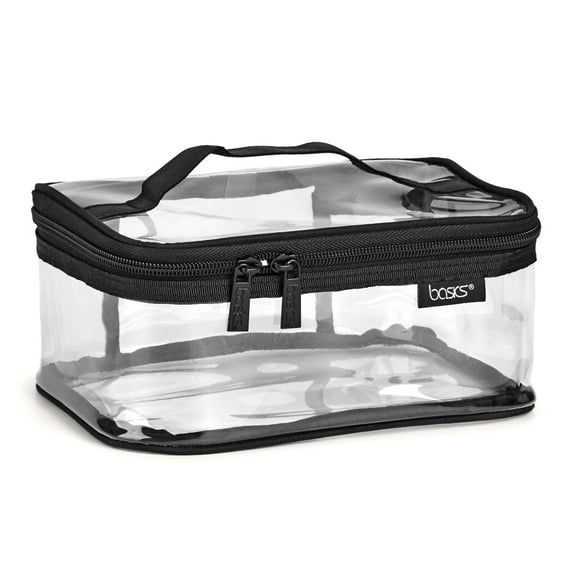Basics Clear PVC Train Case