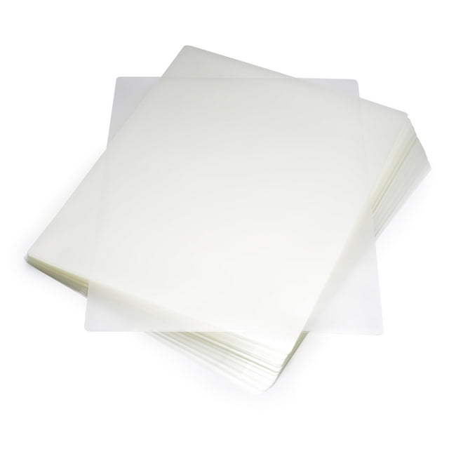 Basics Clear Thermal Laminating Plastic Paper Laminator Sheets, 9 x 11.5-Inch, 200-Pack, 3mil