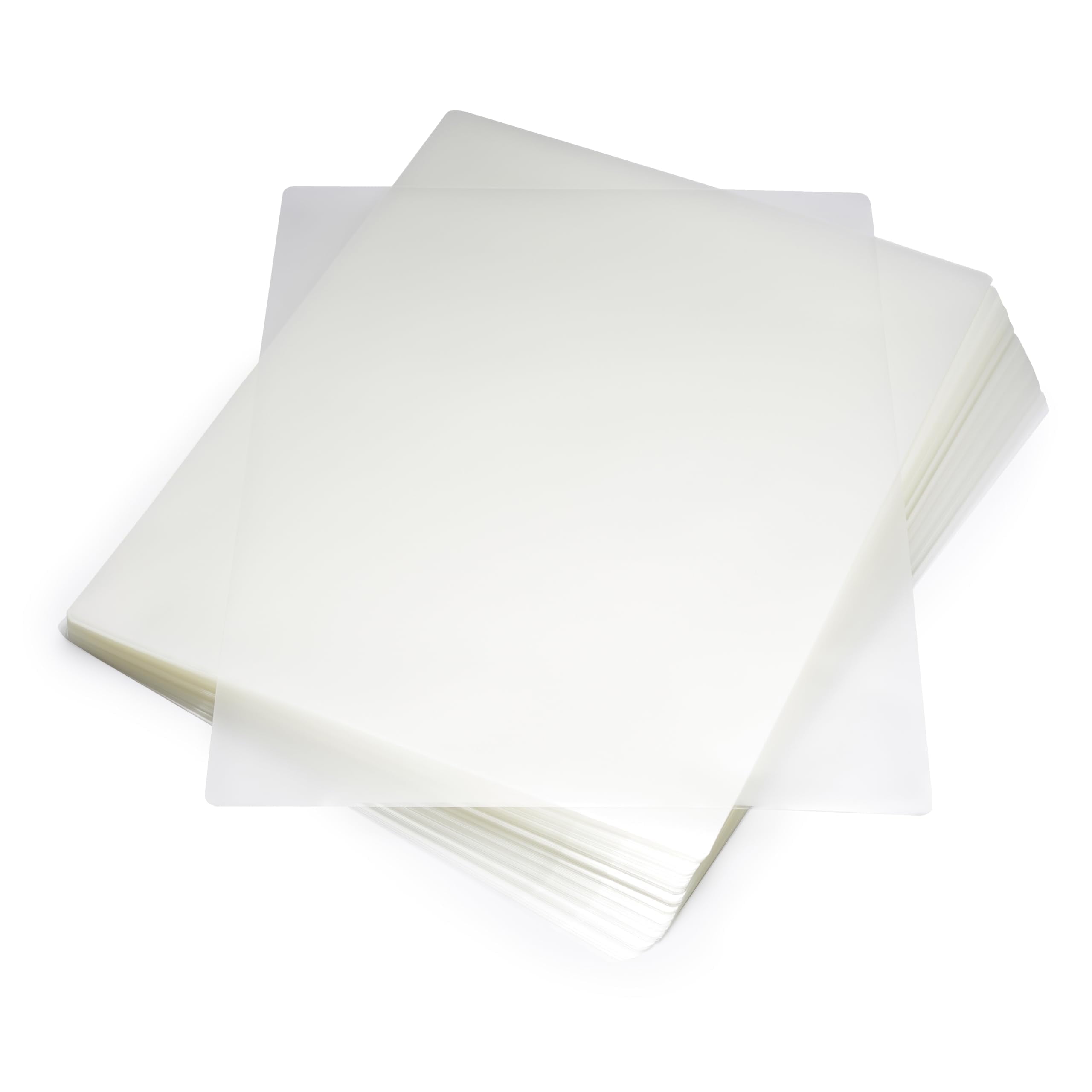 Basics Clear Thermal Laminating Plastic Paper Laminator Sheets, 9 x 11.5-Inch, 200-Pack, 3mil